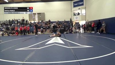 124 lbs Cons. Round 2 - Brooklyn Jones, Eastern Oregon University (OR) vs Kayla Pablo, Hope International