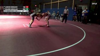 190 lbs 17th Place Match - Waleed Abdallah, Tinley Park (Andrew) vs Landon Siedlecki, PCM, Monroe