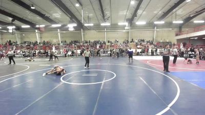 88 lbs 5th Place - Andrew Randall, NAZ Grapplers vs Jesse Garcia, Piedra Vista Panthers