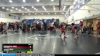 150 lbs 3rd Place Match - Samantha Arce, Team Faith vs Nyomi Mesa, Hillcrest