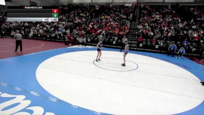 4A 100 lbs Champ. Round 1 - Avarey Dortch, Stansbury vs Sage Wold, Dixie