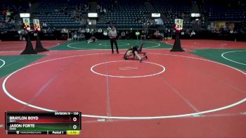 130 lbs Quarterfinal - Braylon Boyd, BKV1 vs Jason Forte, GGBA