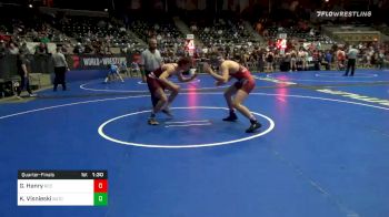 157 lbs Quarterfinal - Gunner Henry, Red Cobra vs Kale Visnieski, Butcher Shop