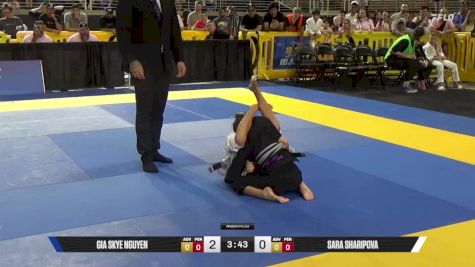 Sara Sharipova vs Gia Skye Nguyen 2025 Pan Kids Jiu-Jitsu IBJJF Championship