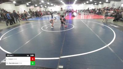 61 lbs Rr Rnd 1 - Liam Loya, Dumas WC vs Hadley Henderson, Stars And Stripes