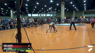 90 lbs Semis & Wb (16 Team) - Jon Comes, East TN Bomb Squad vs Joey Mayer, Morris Fitness