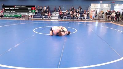 157 lbs Champ. Round 2 - Kade Haselman, Colorado State University Club vs Cael Robb, Nebraska-Kearney