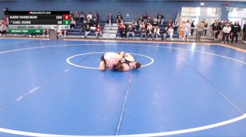 157 lbs Champ. Round 2 - Kade Haselman, Colorado State University Club vs Cael Robb, Nebraska-Kearney