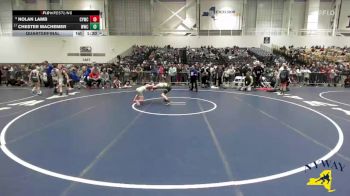 87 lbs Quarterfinal - Chester Machemer, WRCL Wrestling Club vs Nolan Lamb, Canandaigua Youth Wrestling Club