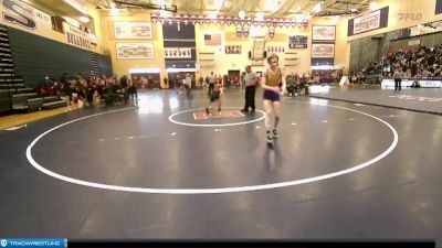 120 lbs Cons. Round 1 - Aiden Jackson, Cheney vs Brock Armstrong, Goldendale