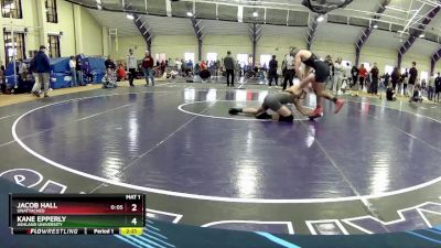 165 lbs Cons. Round 2 - Kane Epperly, Ashland University vs Jacob Hall, Unattached