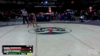 Girls 152 lbs Cons. Semi - Ioanna Ueanimatang, Farmington vs Makenzie Kormendy, Goddard