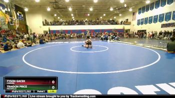 138 lbs Champ. Round 2 - Tyson Gacek, Lakeside vs Traidon Price, Pocatello