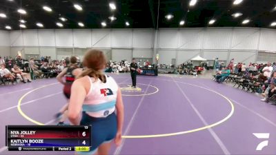 144 lbs 2nd Wrestleback (16 Team) - Nya Jolley, Utah vs Kaitlyn Booze, Nebraska