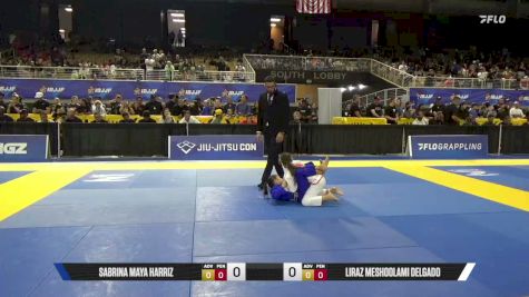 Liraz Meshoolami Delgado vs Sabrina Maya Harriz 2026 Pan Kids Jiu-Jitsu IBJJF Championship