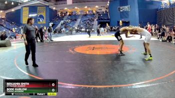 175 lbs Cons. Semi - Benjamin Smith, NY Military Academy vs Bode Marlow, Thomas Jefferson