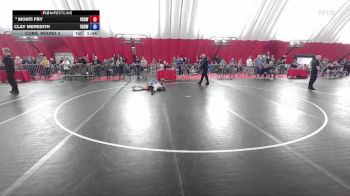 88 lbs Cons. Round 3 - Monti Fry, Victory School Of Wrestling vs Clay Meredith, Victory School Of Wrestling