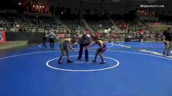 100 lbs Prelims - Axl Branham, Vian Youth vs Talon Worden, King Select