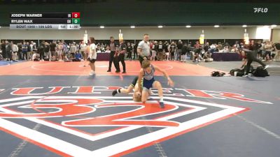 106 lbs Round Of 64 - Joseph Warner, IN vs Rylen Wax, OH