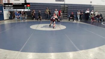 90 lbs Cons. Round 3 - Brody Nay, TW Wrestling vs Levi Mills, Hillcrest Wrestling Club