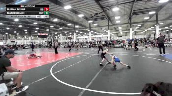 58 lbs Consi Of 4 - Tillman Taylor, Rising Sun WC vs Tanner Houck, Oroville Rattlers