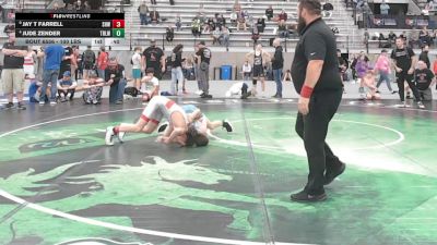 100 lbs Semis - Jay T Farrell, Spring Hills Wrestling vs Jude Zender, Team Real Life Wrestling