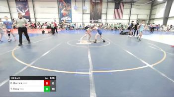 95 lbs Rr Rnd 1 - Easton Barrick, D3Primus vs Thomas Ross, Triumph Blue