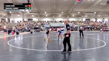 Girls 145 lbs 5th Place Match - Jianna Bare, Coffee Co. Central High School vs Kemoria Turner, Cleveland High School