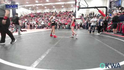 102 lbs Semifinal - Lexie Miller, Gameface Acadamy vs Lilliana Grant, Maize Wrestling Club