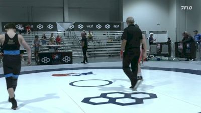 51 kg Cons. Semis - Evan Restivo, M2 Training Center vs Lydon Vega, Portage Wrestling Club