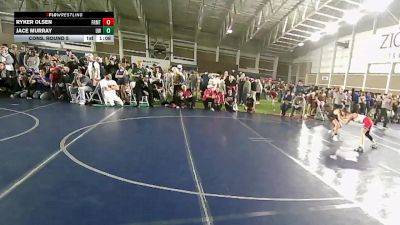 95 lbs Cons. Round 5 - Ryker Olsen, Northside Wrestling Club vs Jace Murray, Uintah Wrestling