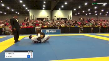 JAY ZEBALLOS vs SOULEYMANE DICKO 2018 World Master IBJJF Jiu-Jitsu Championship