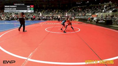 60 lbs Consi Of 8 #1 - Briar Parrett, Choose Hard Wrestling Academy vs Charlee Lane, Siouxland Wrestling Academy