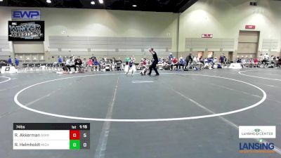 74 lbs Rr Rnd 1 - Reed Akkerman, Askren Wrestling Academy - (A) vs Rhys Helmholdt, Michigan Premier WC - (B)