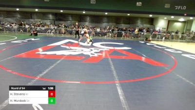 144 lbs Round Of 64 - Hunter Stevens, WI vs Harrison Murdock, GA