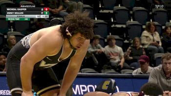 285 lbs Final - Micheal Gasper, Little Rock vs Jimmy Mullen, Virginia Tech