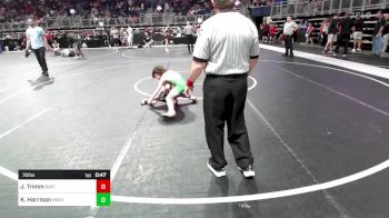 70 lbs Round Of 16 - Jordan Trimm, Bulls vs Kash Harrison, Wave Wrestling Club (TN)