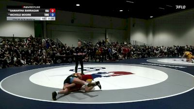 62 lbs 7th Place Match - Samantha Barragan, California vs Nichole Moore, Tiger Den Wrestling Club