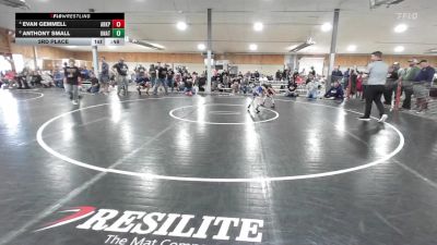 50 lbs 3rd Place - Evan Gemmell, Arkport vs Anthony Small, Unattached