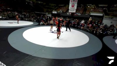 105 lbs Luna Cueva, NAWA - North Area Wrestling Association vs Leila Rivera, OCWA - Orange County Wrestling Association