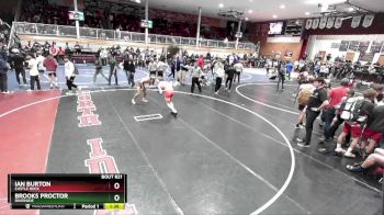 160 lbs Cons. Round 4 - Brooks Proctor, Riverside vs Ian Burton, Castle Rock