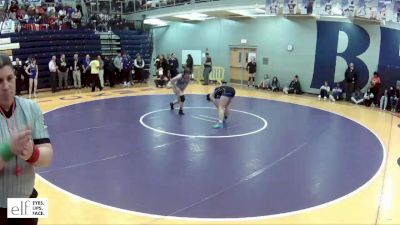 125 lbs. Champ. Round 2 - Carolina Schultz, Hallsville vs Anna Bowles, Francis Howell