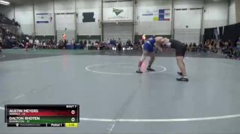 170 lbs Semis & 1st Wrestleback (8 Team) - Dalton Rhoten, Bennington vs Austin Meyers, Waverly