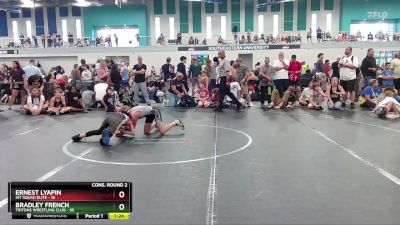 84 lbs Cons. Round 2 - Bradley French, Tritons Wrestling Club vs Ernest Lyapin, Hit Squad Elite