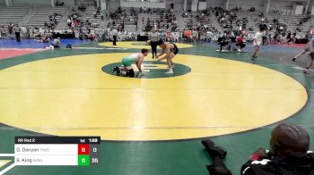 152 lbs Rr Rnd 2 - Dheyaa Danyan, TNWC Pipa vs Skyler King, Barnesville