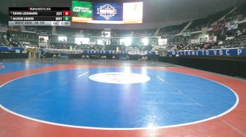 5A 106 lbs Semifinal - Tavin Leonard, Scottsboro vs Jaxon Lewis, Montevallo