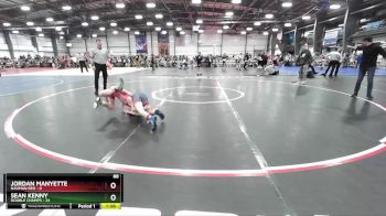 88 lbs Rd# 3 12:00pm Friday - Sean Kenny, Double Champs vs Jordan Manyette, Nauman Red