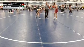 Silver 133 lbs Semifinal - Emmitt Newton, Coe vs Wyatt Unser, Wisconsin-Eau Claire