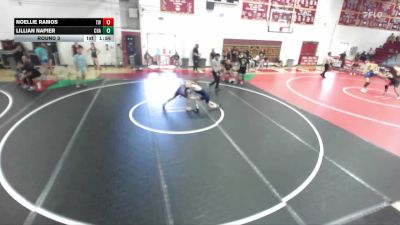 100 lbs Round 3 - Lillian Napier, Chatsworth vs Noellie Ramos, Threshold WC