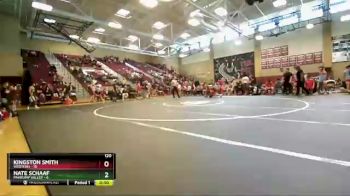 120 lbs Round 3 (10 Team) - Nate Schaaf, Pahrump Valley vs Kingston Smith, Western